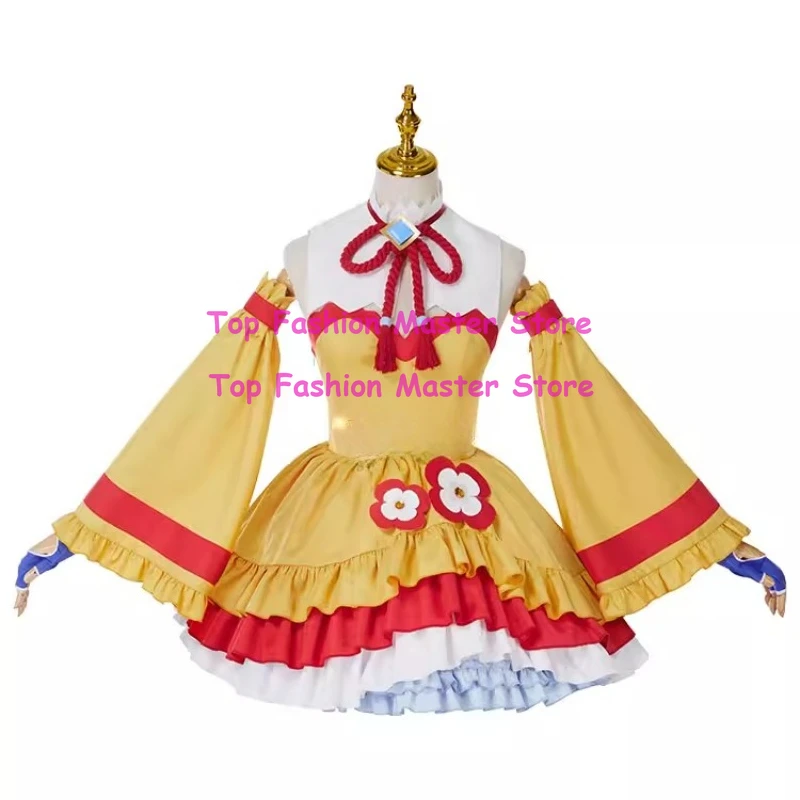 

Anime Uma musume Pretty Derby Copano Rickey Cosplay Costume Carnival Dress Halloween Wig Tail Hallowmas Shoes Props
