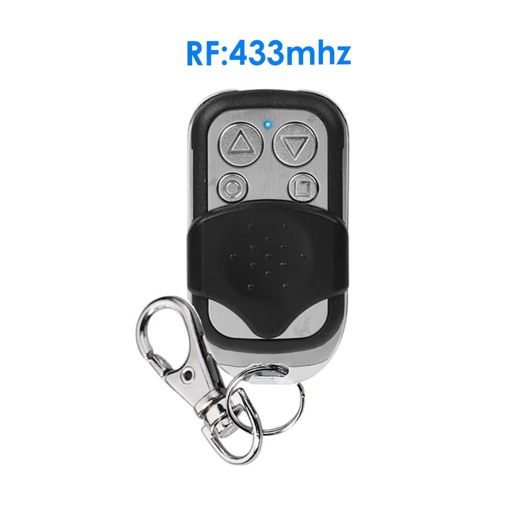 4 Channel 433mhz Cloning Gate Garage Remote Control Universal Wireless Copy Code Electric Door Cloning RF Transmitter