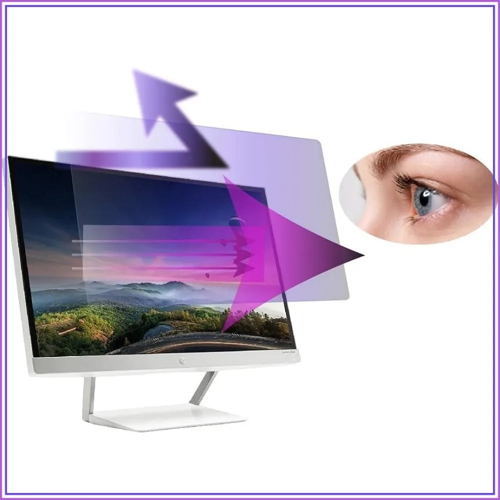 

Premium Anti Blue Light & Anti Glare Screen Protector (2 Pack) for 27" 16:9 Monitor, Easy Bubble-Free Installation