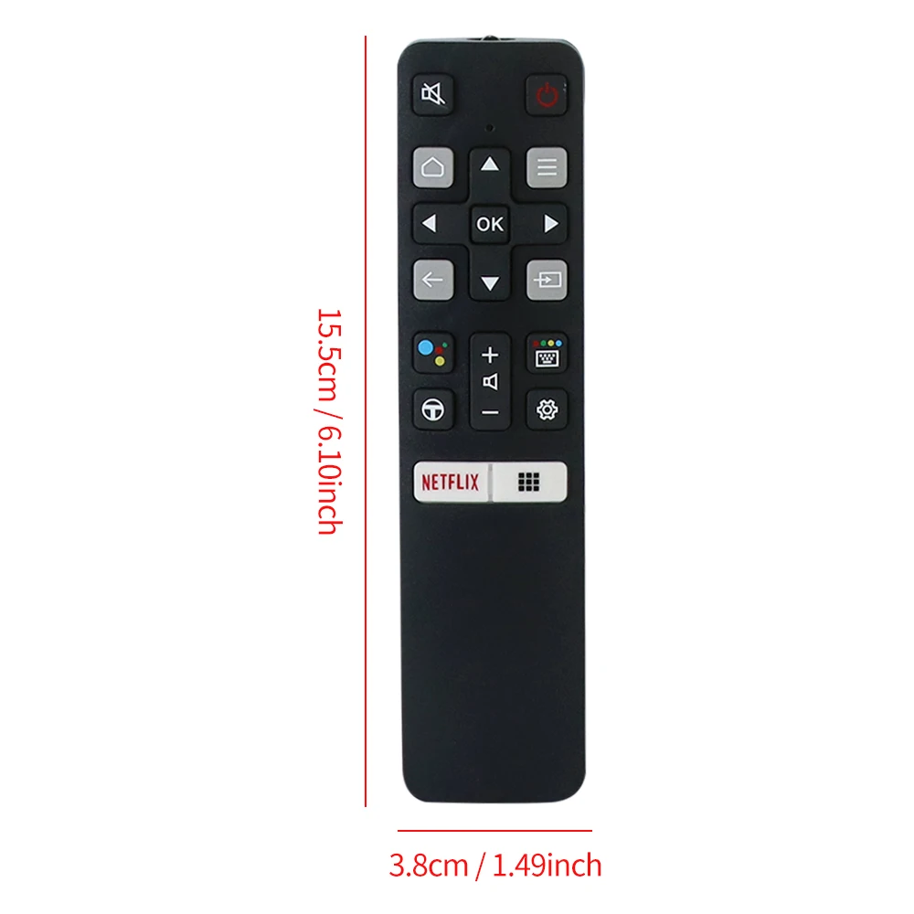 New Smart Wireless Home TCL Remote Control With Netflex Button For Smart TV RC802V FUR6 FNR1 FMR1 TV Bluetooth Remote Controller