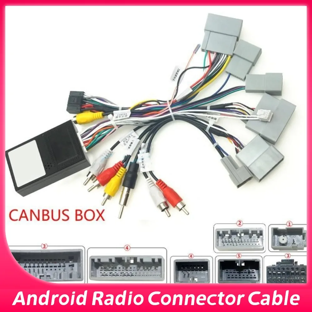 1PCS 16PIN Car Stereo Radio Wire Harness Connector For Honda Civic CRV Breeze