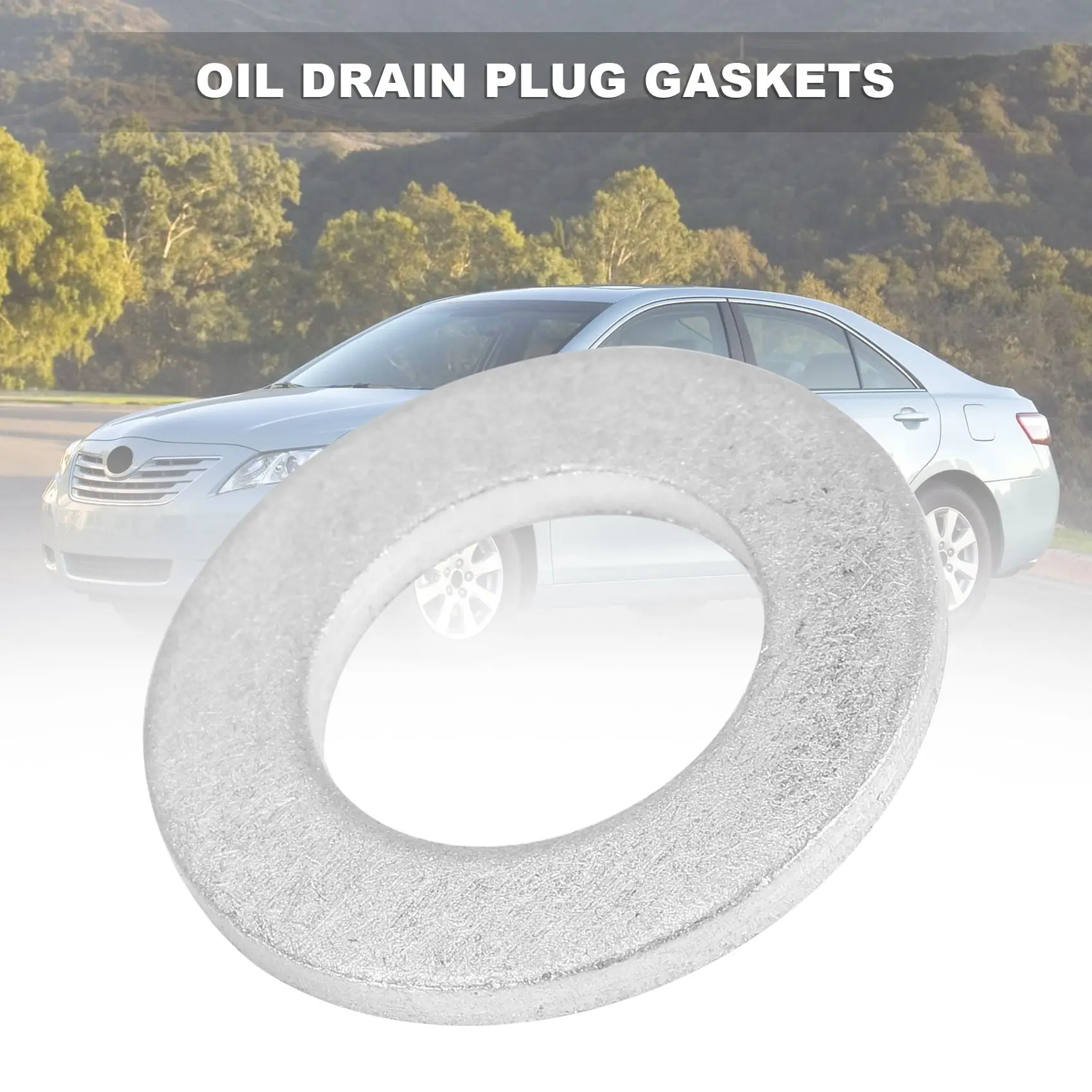 100PCS Oil Drain Plug Gaskets Crush Washers Seals Rings 12Mm Hole For Toyota For Scion For Lexus 90430-12031 9043012031 - view 5