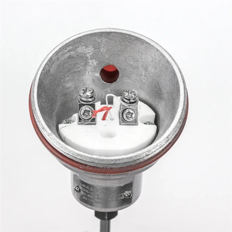 Termômetro PT100 420mA montado na cabeça 4 sensor de temperatura 20ma