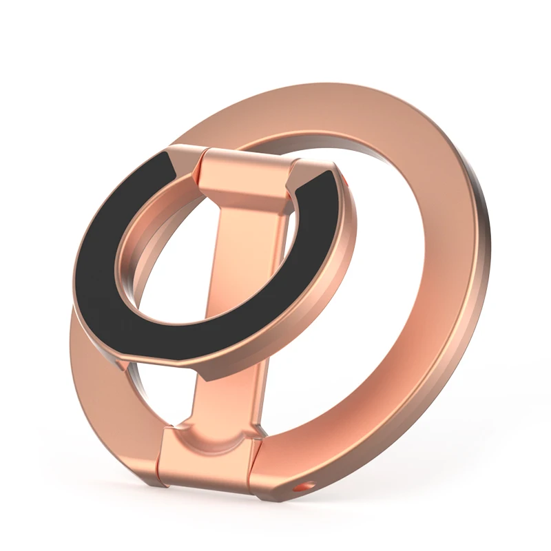 両面磁気式スマホリングホルダー MagSafeキックスタンド マグネットグリップ iPhone 16 15 14 Huawei Xiaomi対応 スタンドホルダー