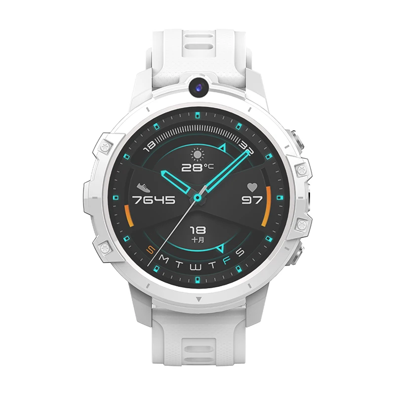 New Flagship Killer 9850 THOR 6 Octa Core 4GB+64GB Android10 OS 4G Global Bands Smart Watch Android Smartwatch 2021