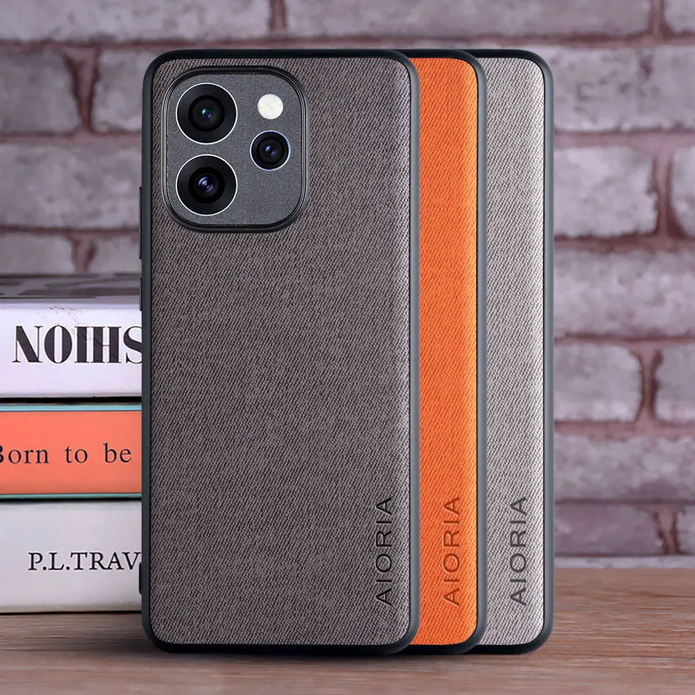 Funda para Oppo Reno 15 Pro Max 15 F, Material Textil y Cuero, Diseño Moderno, TPU Suave, PC Rígido, 3 en 1, para Oppo Reno 15, Funda, Coque