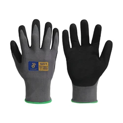 HANDLANDY Breathable Light Weight 15G Nylon Spandex General work Gloves Industrial Work Protection Gloves