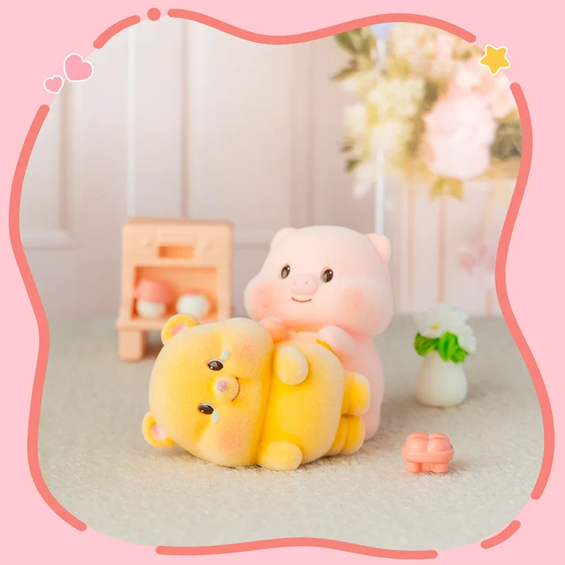 ใหม่หวานหมีกล่องตาบอด You and Me Serise รูปหมีของเล่นน่ารักการ์ตูนอินเทรนด์ Mystery กล่องของขวัญ