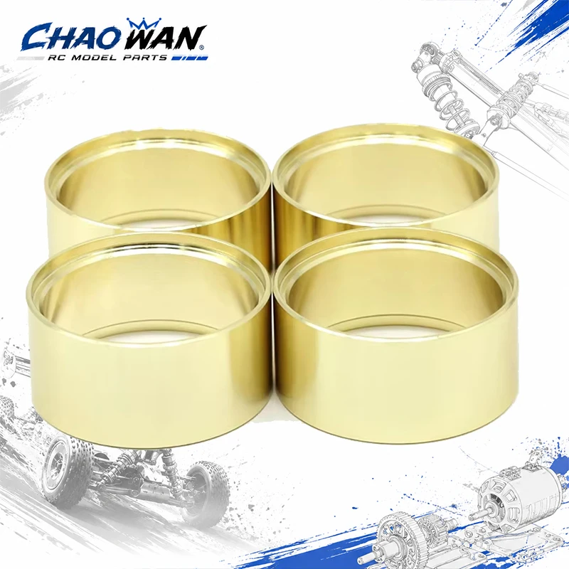 2.2 Inch RC Metal Beadlock Wheel Internal Counterweight Clamp Ring, 160g/pcs Wheel Weight Fit 1/10 Axial SCX10 Traxxas TRX4 Craw