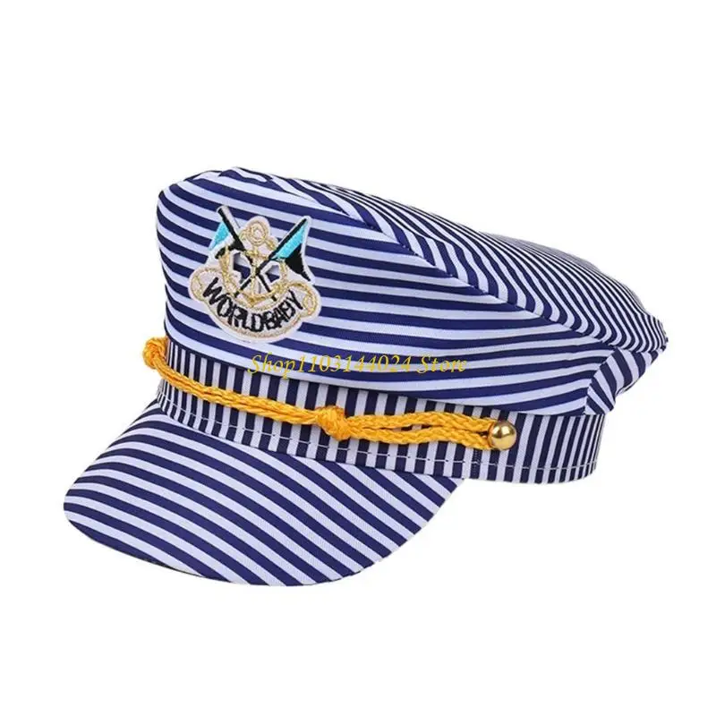 N5KE Adjustable Sailor Hat Baseball Caps Offer Breathable Shade for Outdoor
