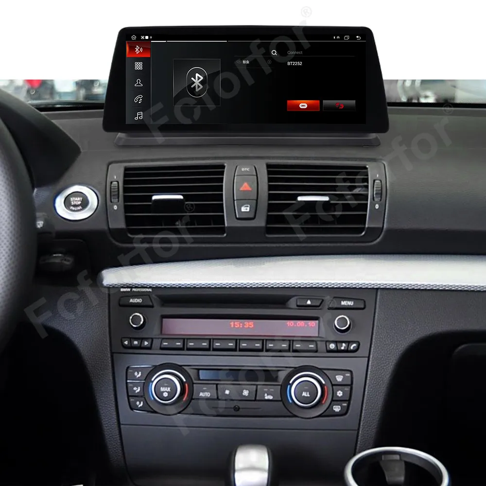 Upgrade Linux Wireless CarPlay For BMW 1 Series 2006-2011 Car Radio Android Auto QLED Touch Screen Multimedia Player Head Unit