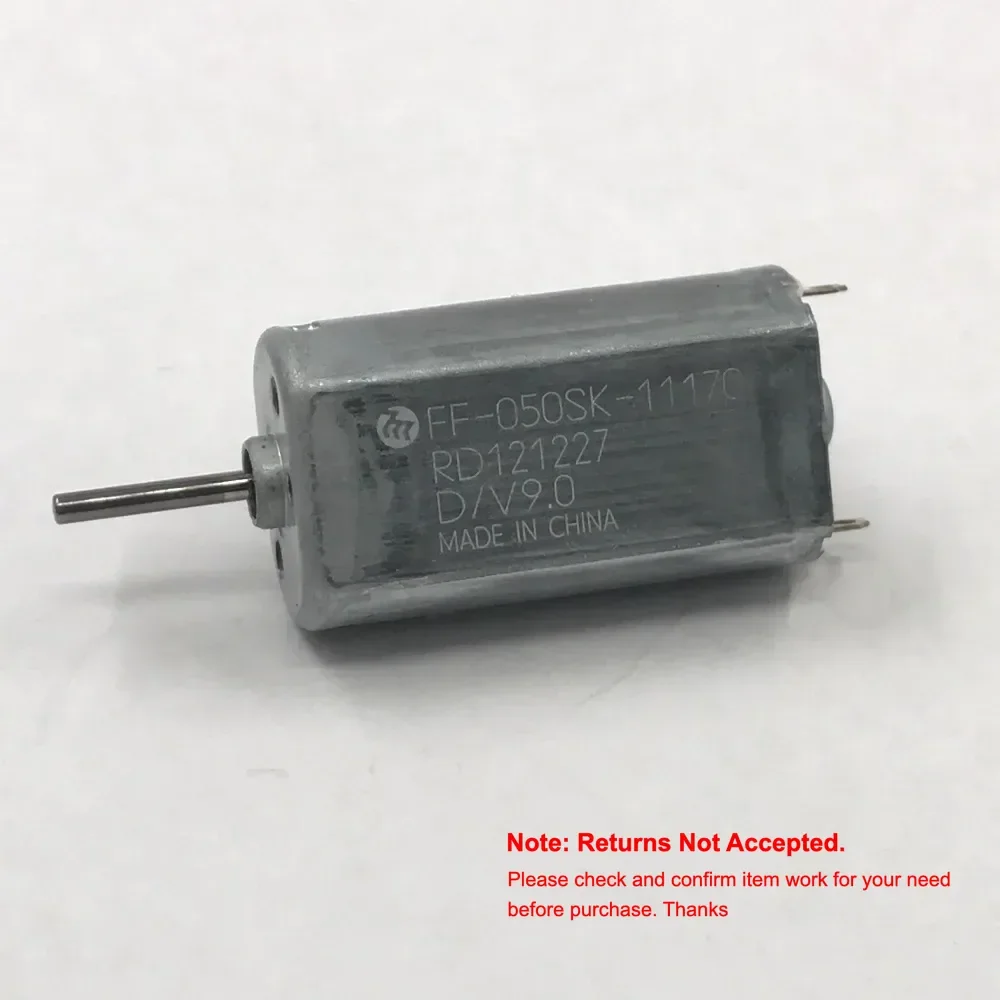 MABUCHI FF-050SK-11170 D/V 9.0 Micro DC Motor 3V~12V Precious Metal Brush Mini Mute Silent 050 Motor for Lock Car AV DVD Player