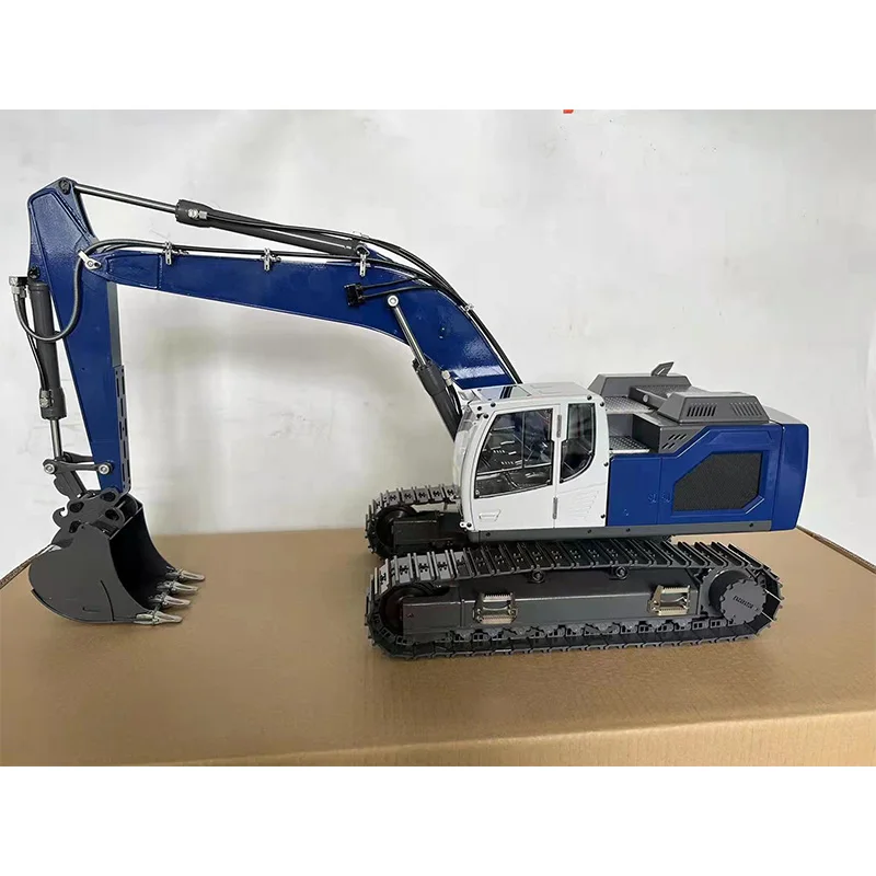 Toy 1/14 New Hydraulic RC Excavator Remote Control 945 Truck Painted Assembled Yellow Car Toucan Earth Digger Vehicle Model