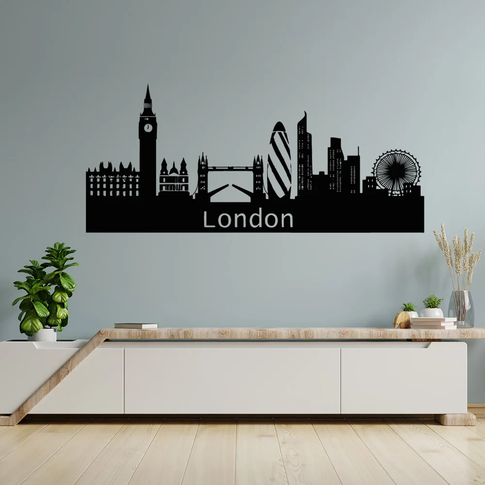 1PC NEW London Decal Removable Vinyl Mural Poster Bedroom Decor Decal Creative Stickers