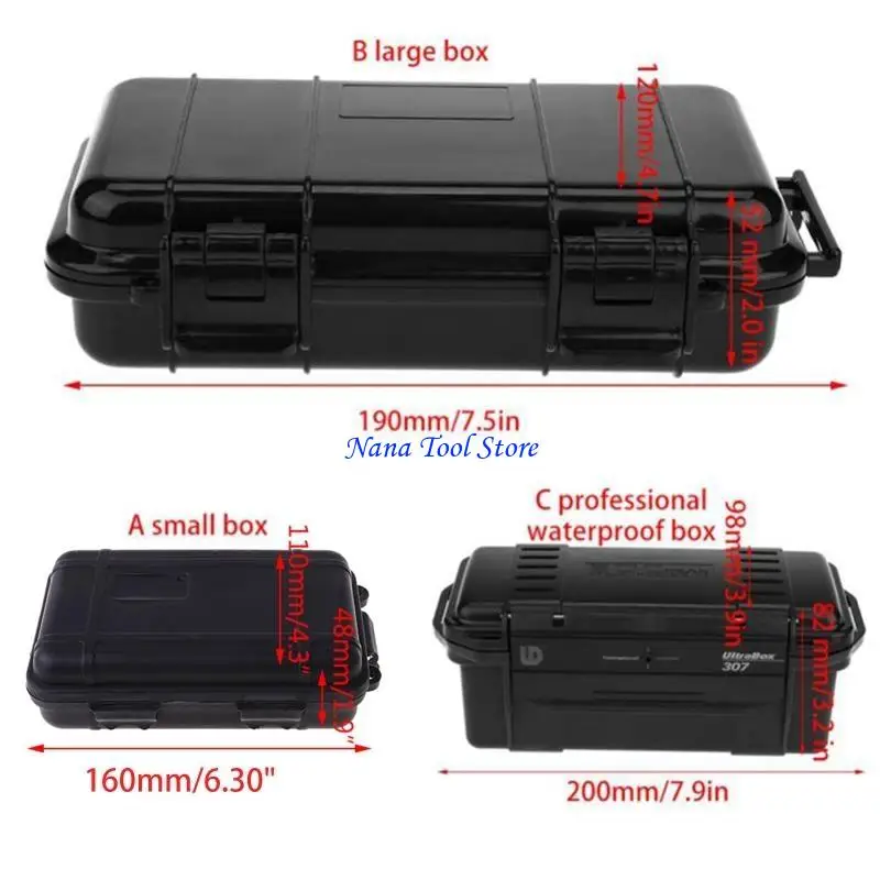 31GJ Plastic Equipment Tool Dry Box Electronic Gadgets Airtight Outdoor for Case