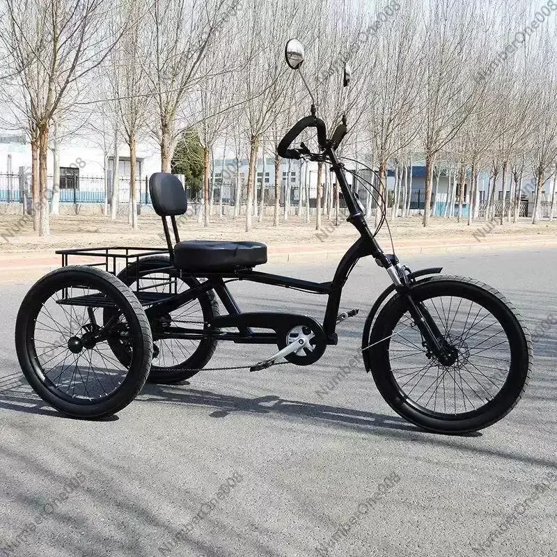 24 Inch 3 0 Recumbent Tricycle Electric Assist Pedal Trike Adult Three Wheel Bike