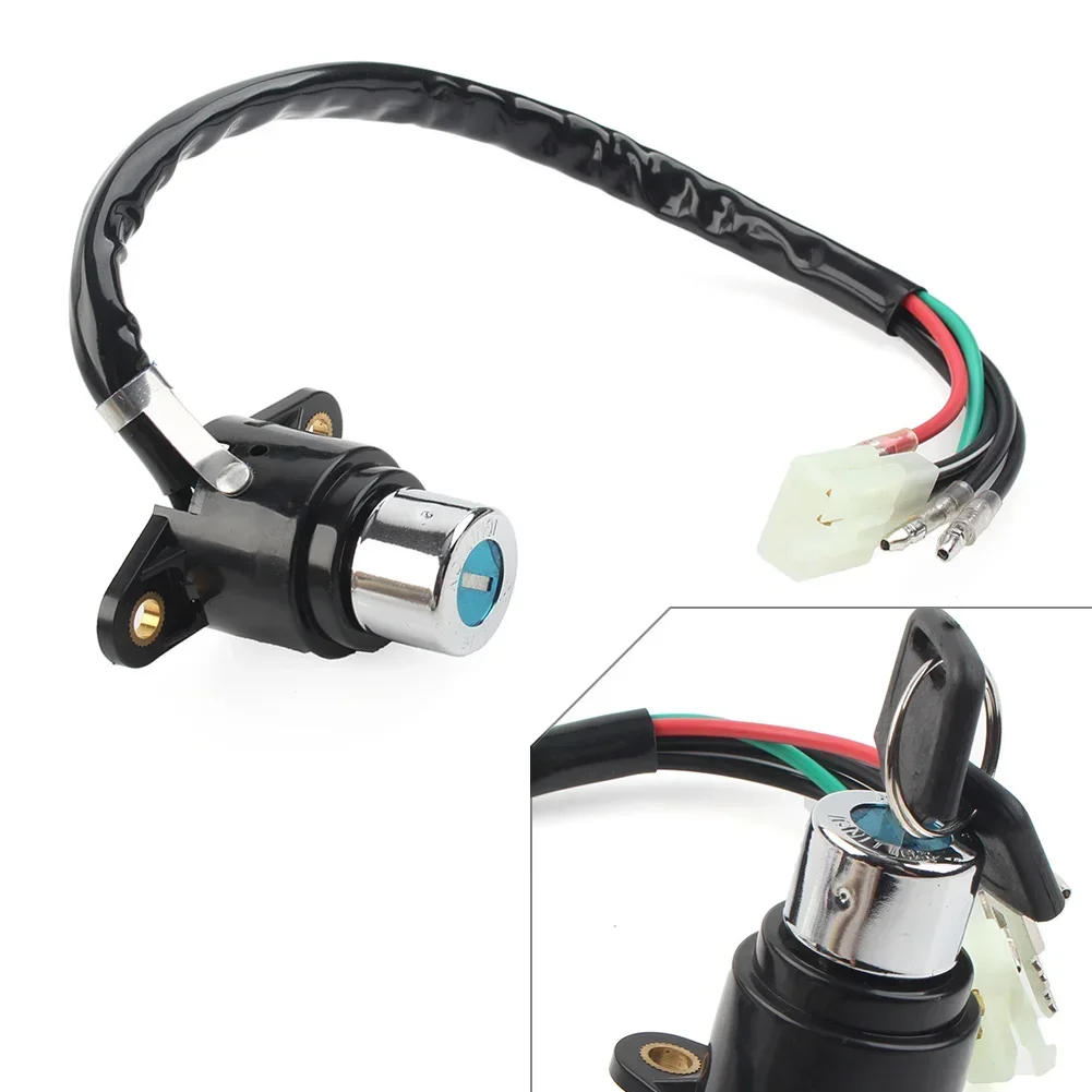 For Honda CA125 1995-1999 CMX250 Rebel 1985-2015 Motorbike Ignition Switch Lock Key 3 pin 6 wire