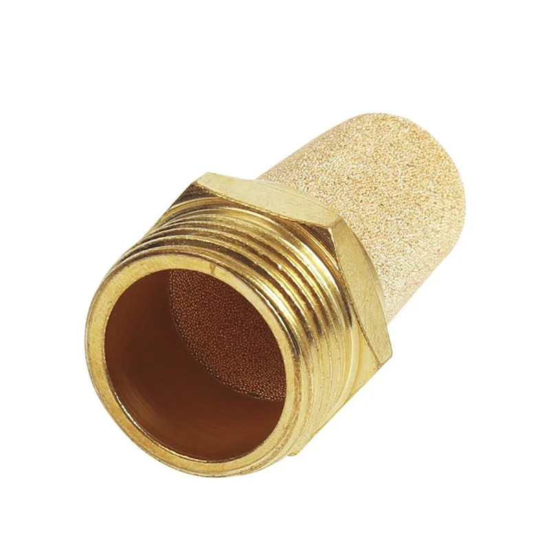 Pneumatic Brass Filter,   Eliminate Sound Waves 1/8