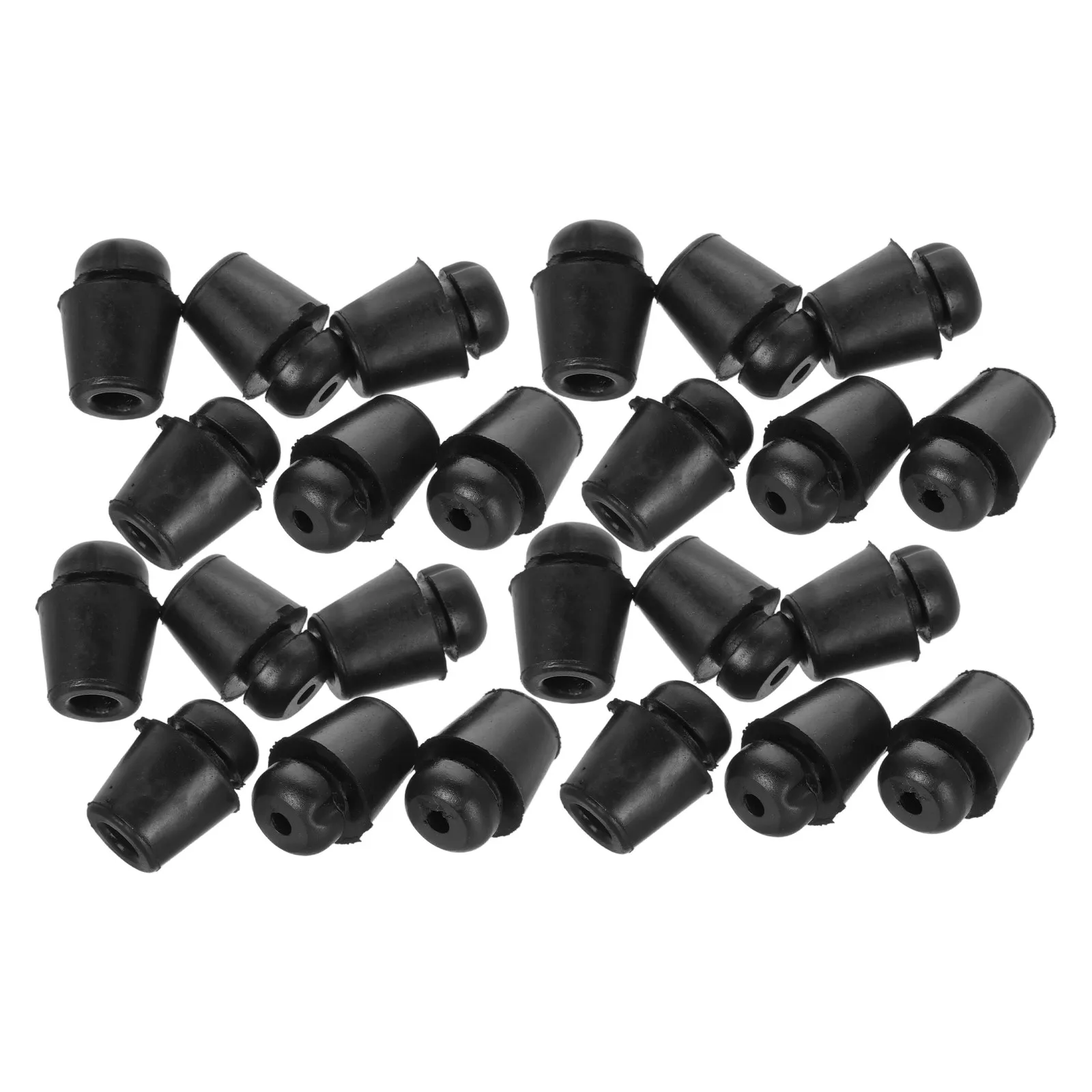 30Pcs Car Door Buffer Pads High-Elasticity Rubber Shock Absorber for Noise Reduction Universal Fit Car Hood Trunk Door Stopper