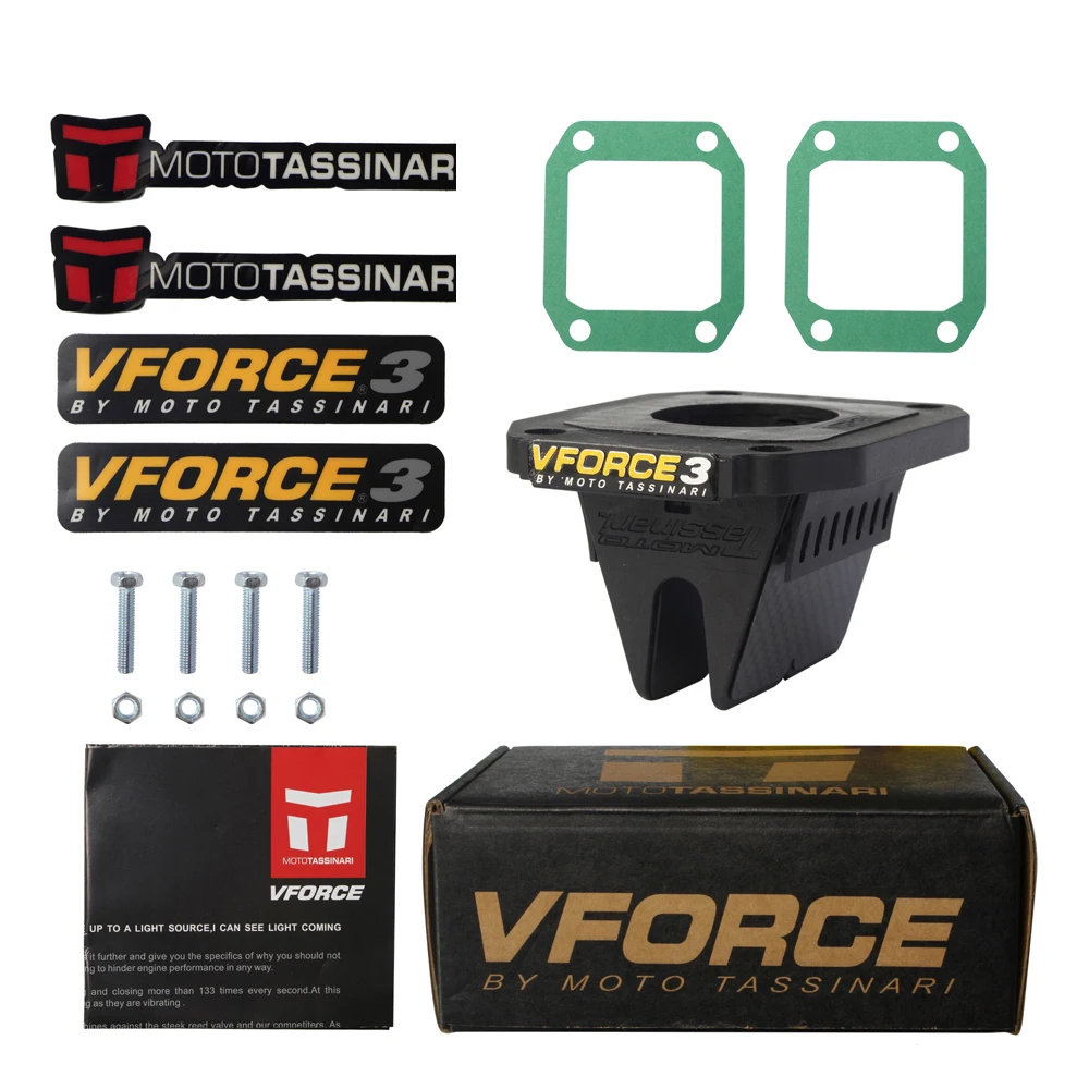 Compatible with V381S Reed Valve System For Moto Tassinari V-force 3i For Honda CR80 CR85RB Expert 03-07