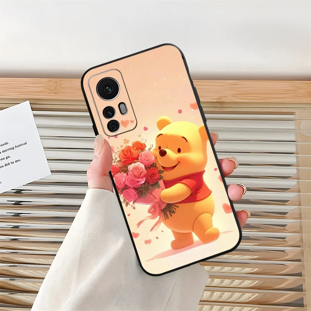 حافظة هاتف Winnie the Pooh ، غلاف لـ Xiaomi 13 ، 12 ، 11T Lite Ultra ، Redmi Note 13 ، 12 ، 10 Pro ، POCO F4 ، F5 ، X5 Pro