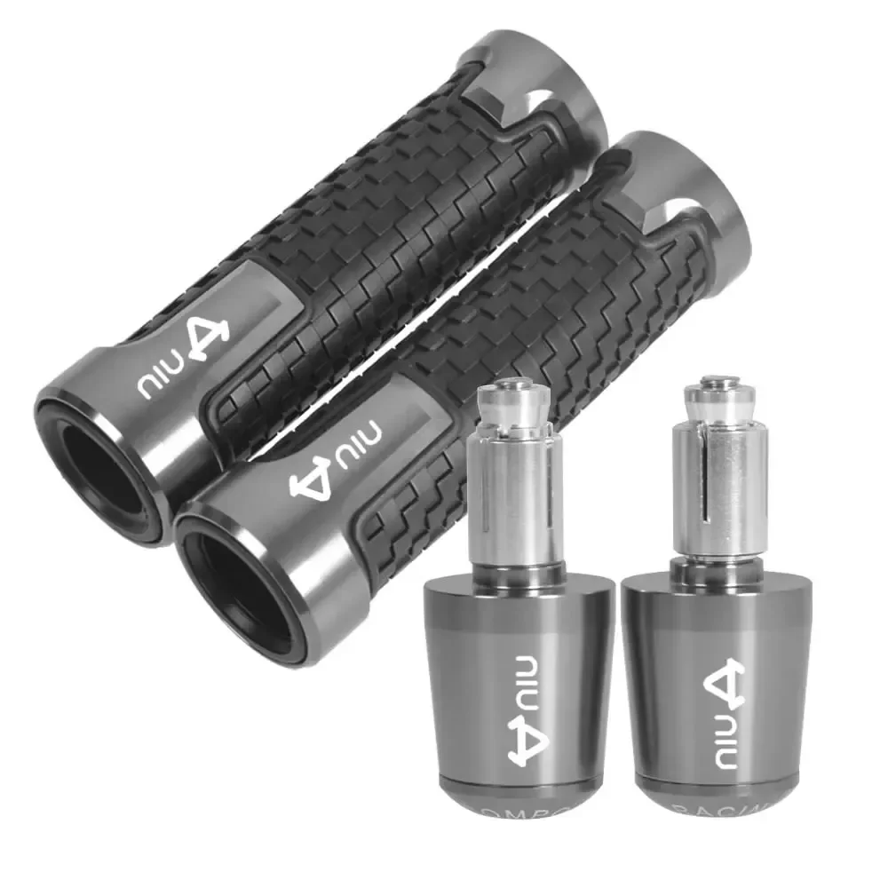 جديد تصميم 7/8 بوصة 22 مللي متر دراجة نارية كهربائية مقبض مكافحة زلة سكوتر مقبض نهاية مقبض ل العجل دراجة نارية كهربائية N1 #2