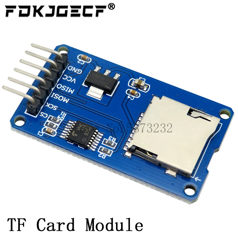 D1 Mini TF Card Module Micro SD Storage Expansion Board Mini Micro SD TF Card Memory Shield Module With Pins for Arduino ARM AVR