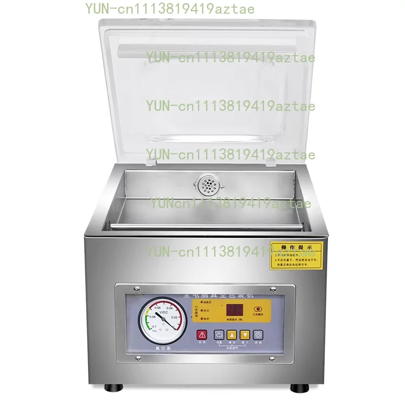 Automatic Vacuum Packaging Sealer Commercial Wet and Dry Food Vacuum Sealer Dual-purpose Fresh-keeping Plastic Sealing Machine