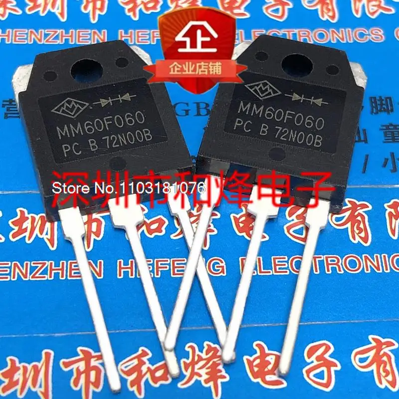 MM60F060 MMF60F060PC  TO-3P 600V 60A  New Original Stock Power chip
