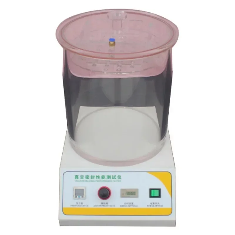 Vacuum tightness tester, drug and food packaging leak test, negative pressure airtightness
