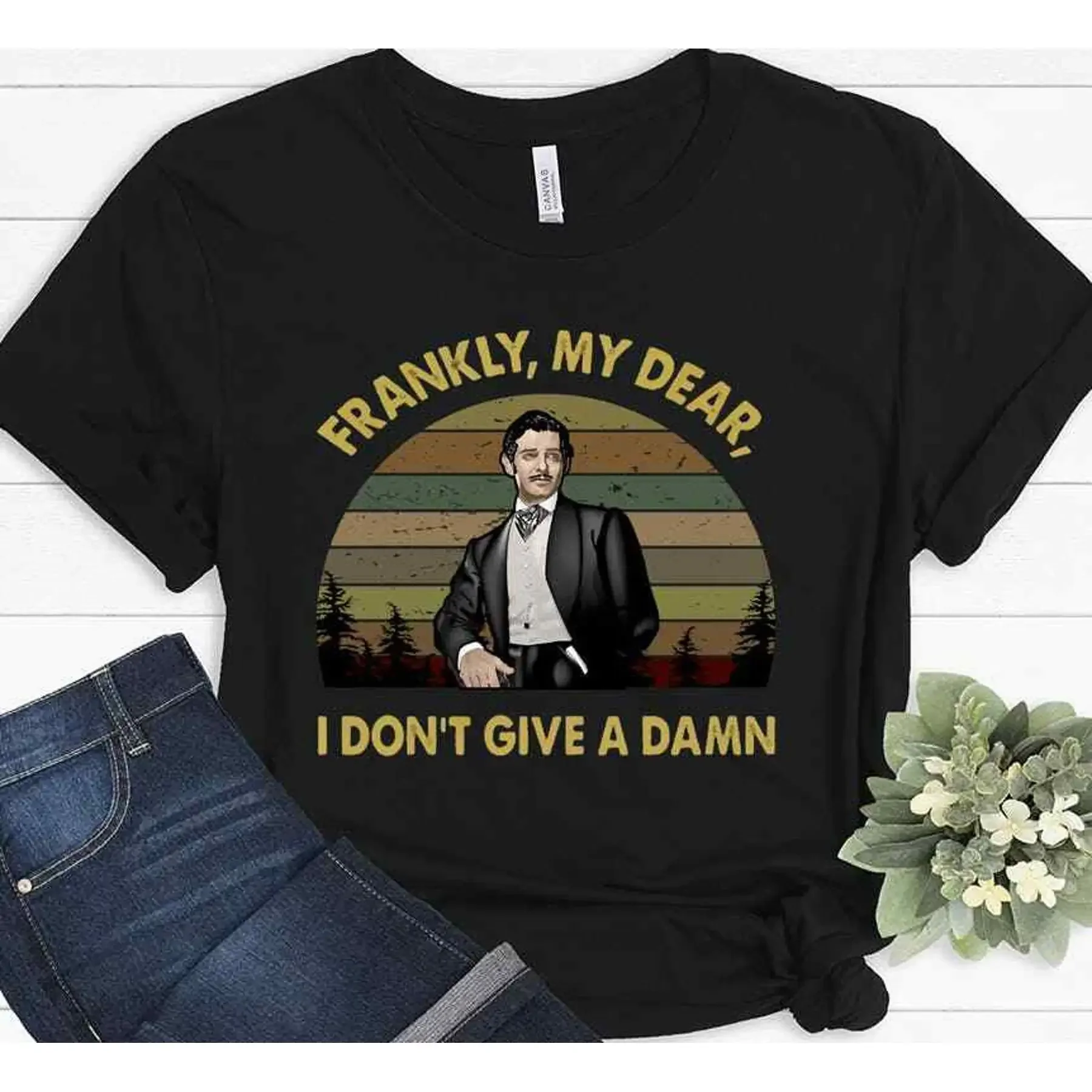 Frankly My Dear Don t Give A Damn Vintage  Gone With The Wind T Shi