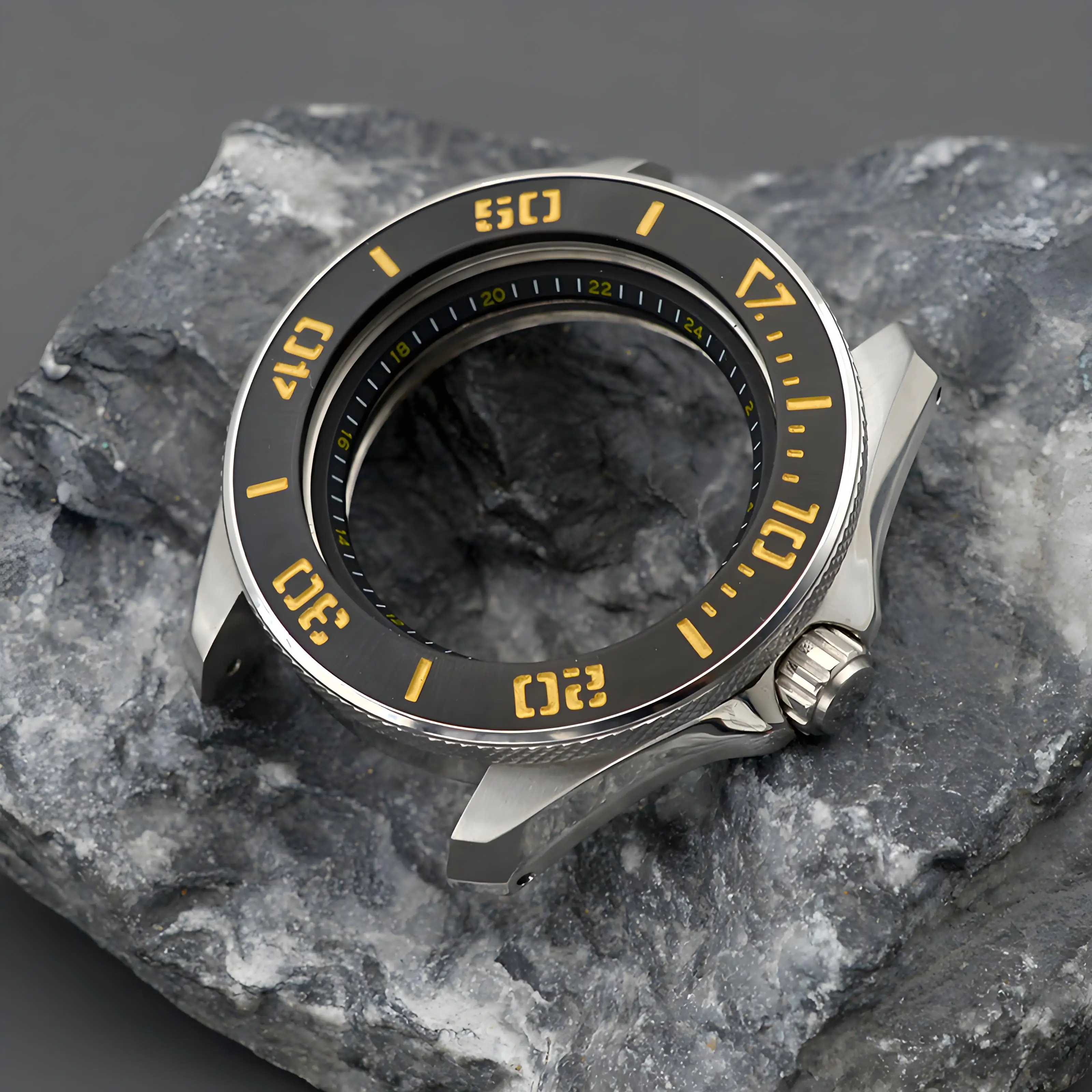 Watch DIver Case Sapphire Glass 200M Waterproof Fit NH34 NH35 NH36 4R 6R Automatic PROSPEX SLA071J1 Customized