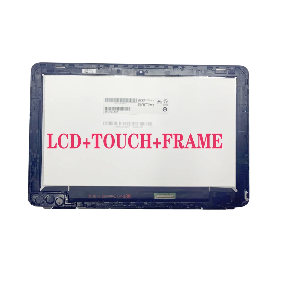 Imagem -03 - Aaa Mais 11.6 Polegada para hp Probook X360 11 g1 ee Lcd Display Led Mais Digitador da Tela de Toque Assembléia Painel Quadro Substituição 1366x768