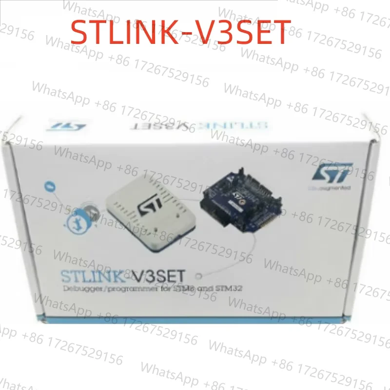 1 pcs x STLINK-V3SET Processor Based STM8S STM32 Programmer 5V USB 2.0 JTAG DFU authentic not clone ST LINK V3