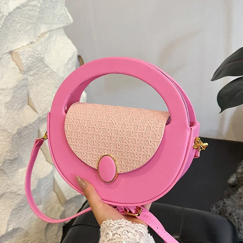 

Elegant Classic Leather Ladies Handbag Spacious Crossbody Shoulder Bag From Famous Designer Popular Luxury Accessory