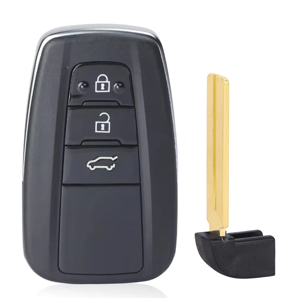 KEYECU Board#0010 Smart Keyless Remote Key Fob for Toyota Corolla 2019 2020 2021 2022 B2U2K2R 433MHz 8990H-02040 8990H-02050