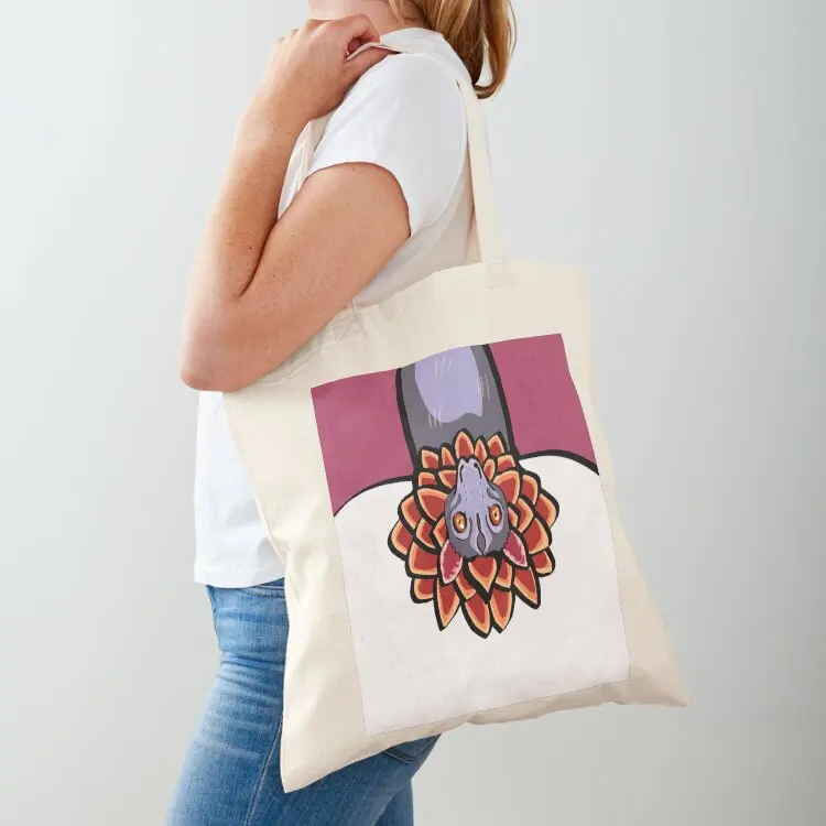 

Bat Dahlia / Hanging Around for Halloween Tote Bag Big bag women free delivery bags Women's handbag