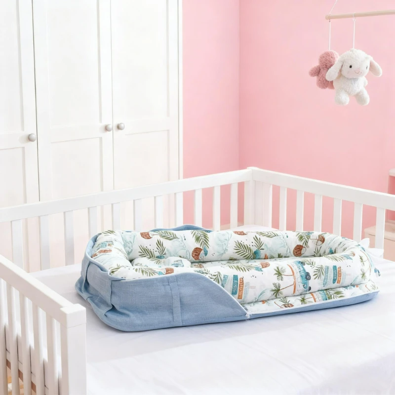 

Новая портативная регулируемая люлька-кокон для новорожденных 2026 года: моющаяся, безопасная для сна, для совместного сна с родителями