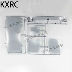 Plastic Windshield Window Glass S Plate Accessories for 1/14 Tamiya RC Truck Trailer Tipper Benz Actros 1851 DIY Upgrade Parts