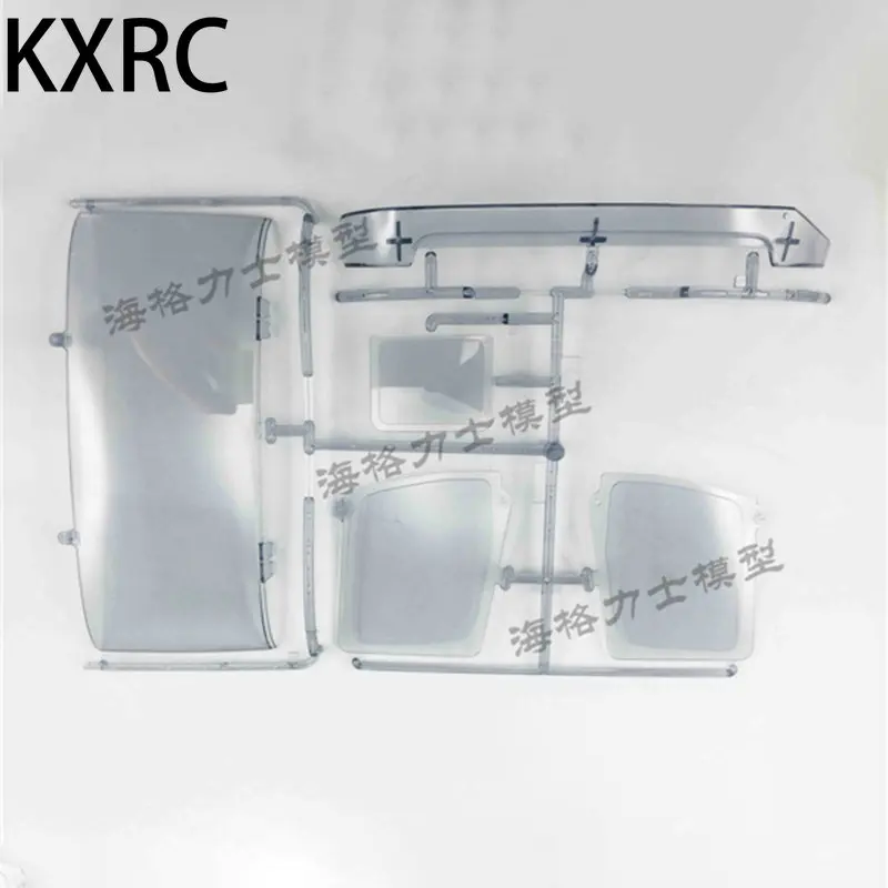 Plastic Windshield Window Glass S Plate Accessories for 1/14 Tamiya RC Truck Trailer Tipper Benz Actros 1851 DIY Upgrade Parts