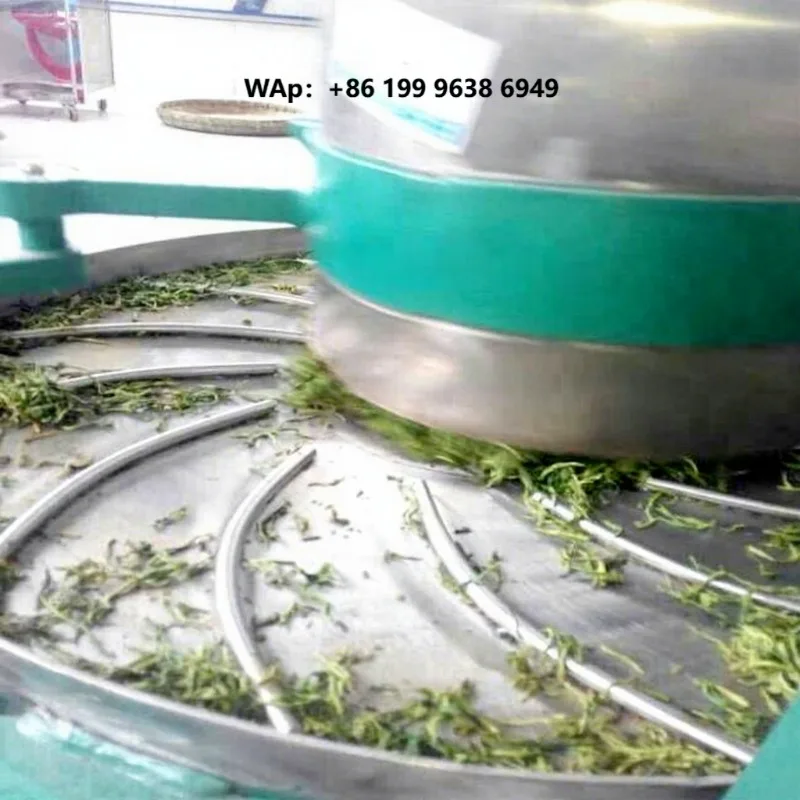 Green Tea Roller Machine / Tea Leaf Rolling Processing Machine Tea Leaf Grinding Machine