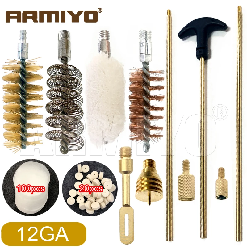 

Набор щеток для чистки труб Armiyo, 720 мм, с вращающимся удлинителем, войлочные насадки, подходят для диаметров 4.5/5.5/7.6/9/18.5 мм