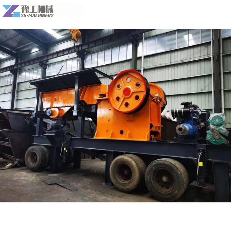 

Quarry Rock Stone Crusher Portable Mobile Crushing Plant Jaw Crusher Diesel Engine Stone Crusher Machine Plant for East Timor