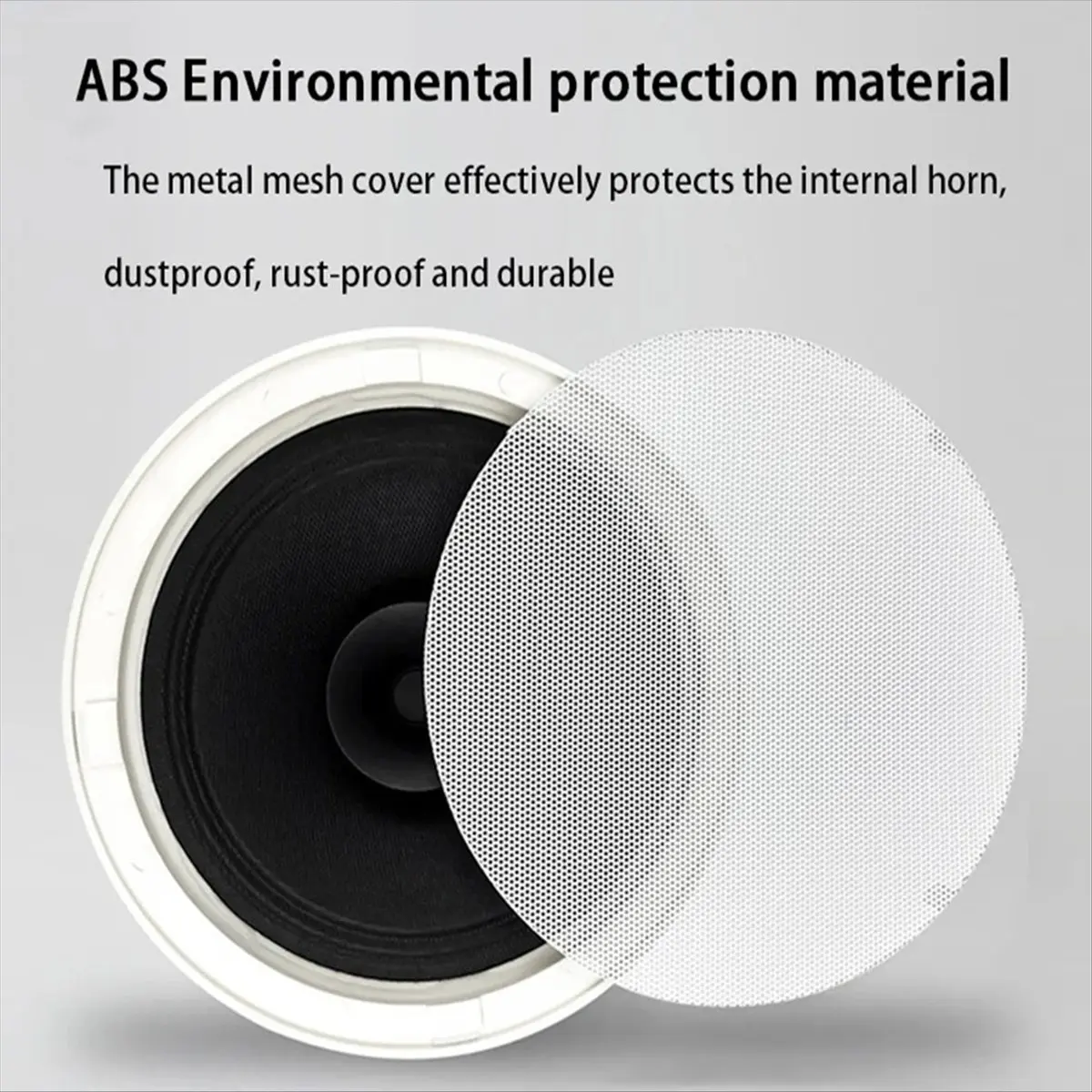 6 Inch 8ohm Ceiling Speaker Full Range Stereo Sound Passive Speakers Home Background Music System for Office Kitchen