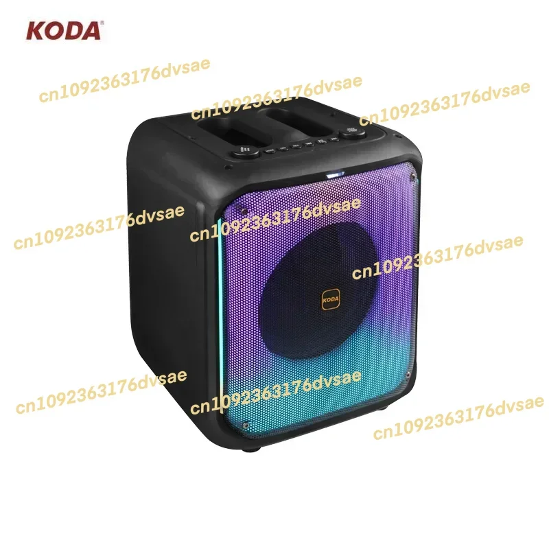 

NEW Koda Speaker Accessories Wireless Bluetooth Karaoke Speaker Portable Pa System With Disco Led Lights