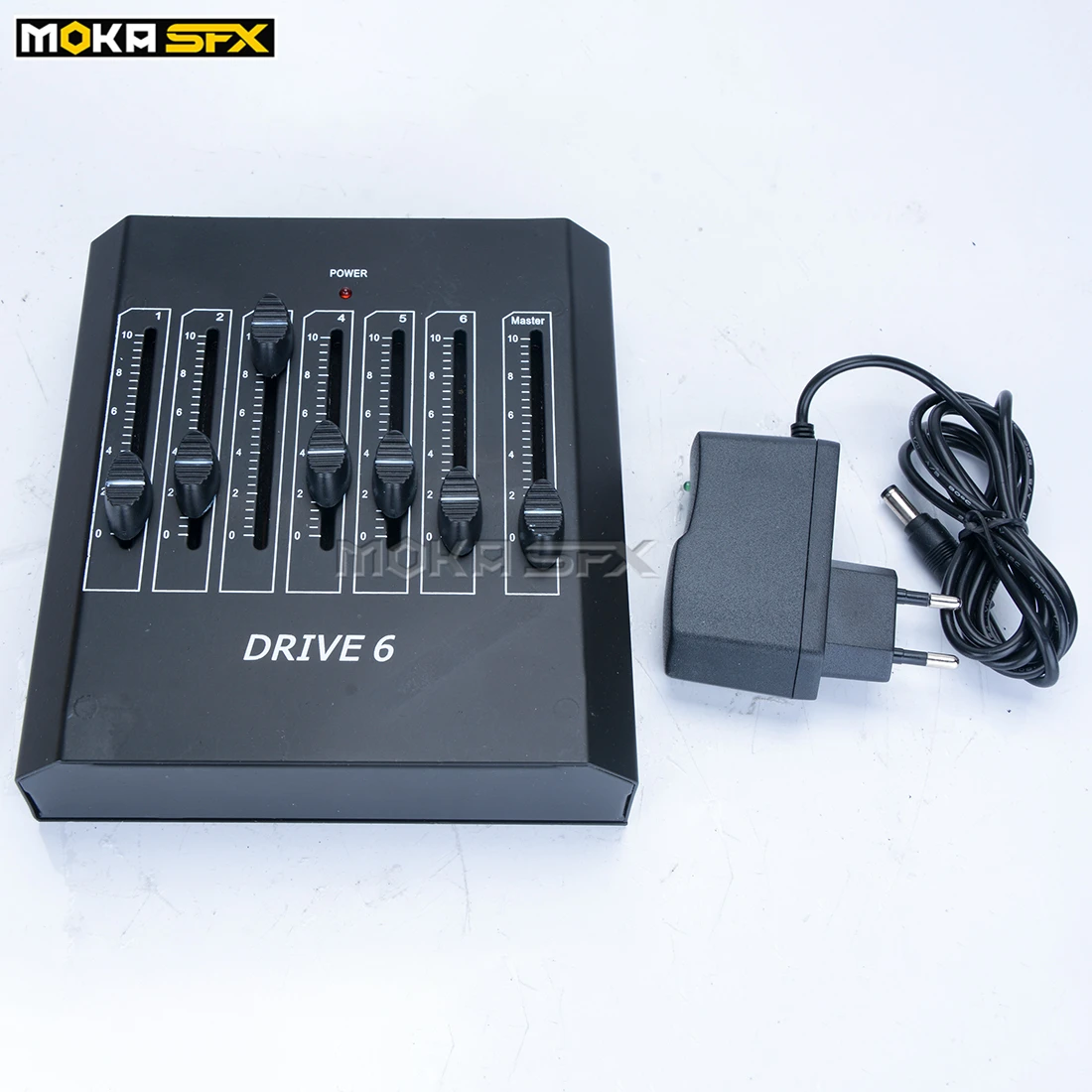 Imagem -06 - Moka Mini Canais Controlador Dmx Console Simples Conduziu a Iluminação de Controle Dmx Console Portátil Controlador com Armazenamento Bateria Pp3