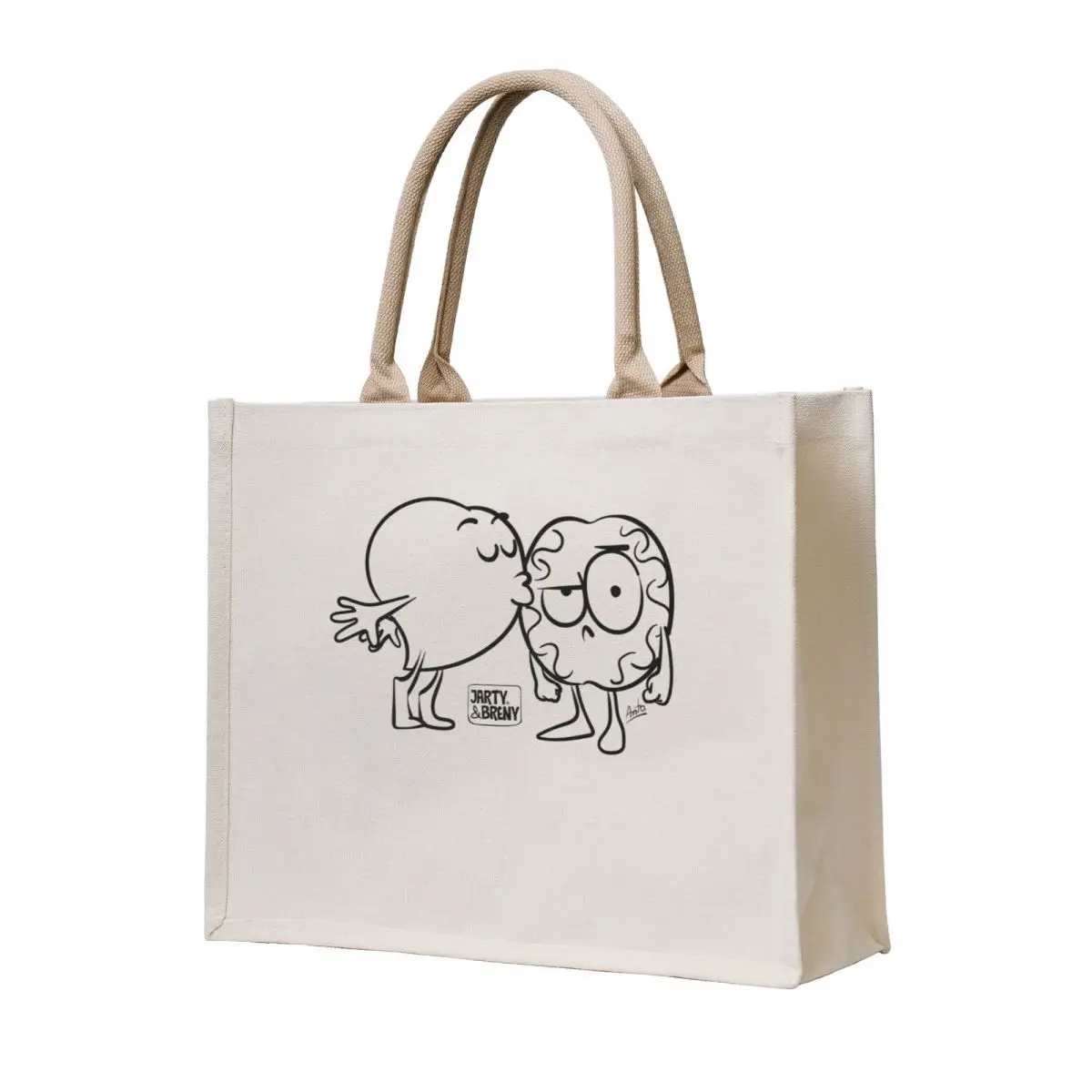 

Black and white kiss Tote Bag custom fabric bag eco pack hand bag Fabric