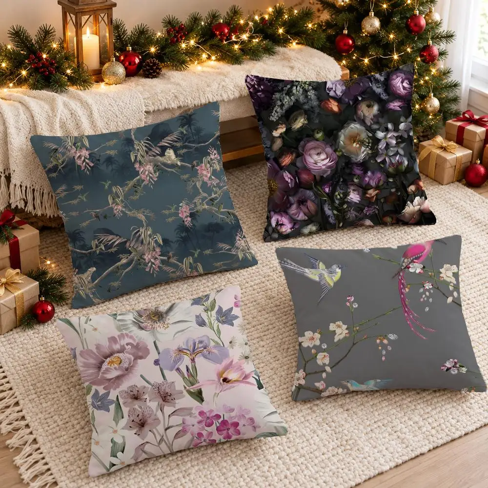 Polished Playful Brand T-Ted Baker Cushion Cover Sofa Living Room Home Decor Invisible Zipper Anti-dustmite Shell