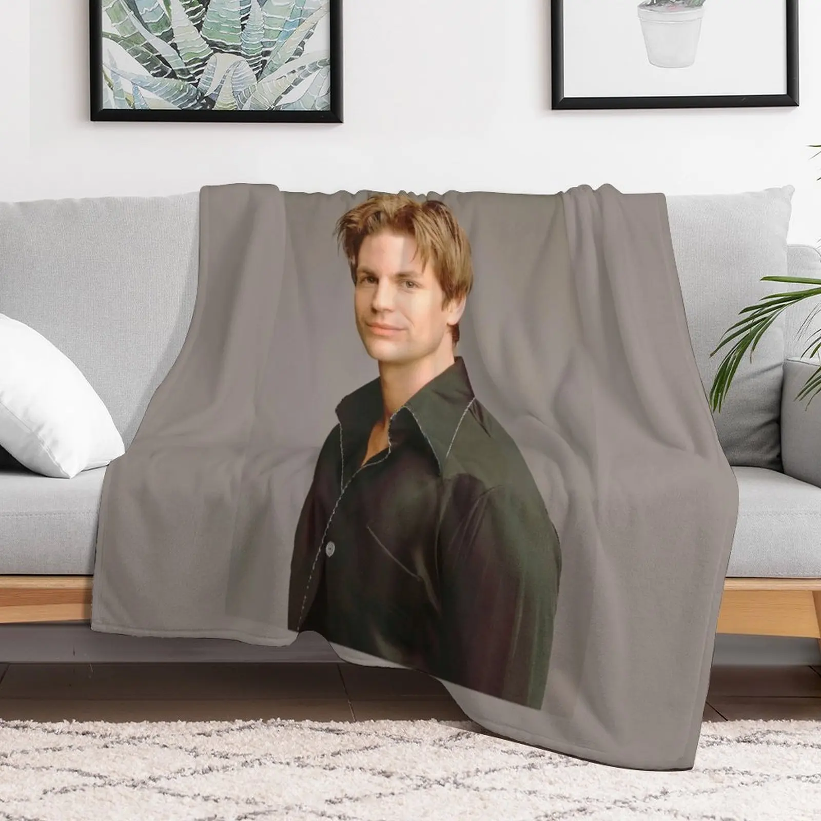 Brian Kinney : I'll see you in your dreams Throw Blanket funny gift Large Bed linens Quilt Blankets