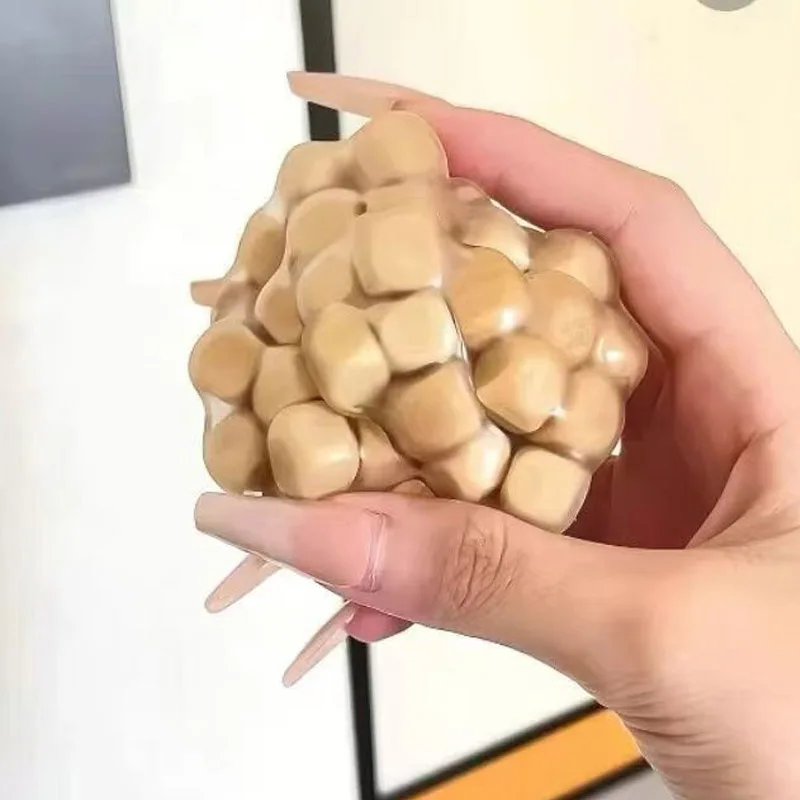 Novelty Stress Cube Fidget Toys for Kids Squeeze Stress Balls for Adults Anxiety ADHD Relief Party Favors Classroom Prizes